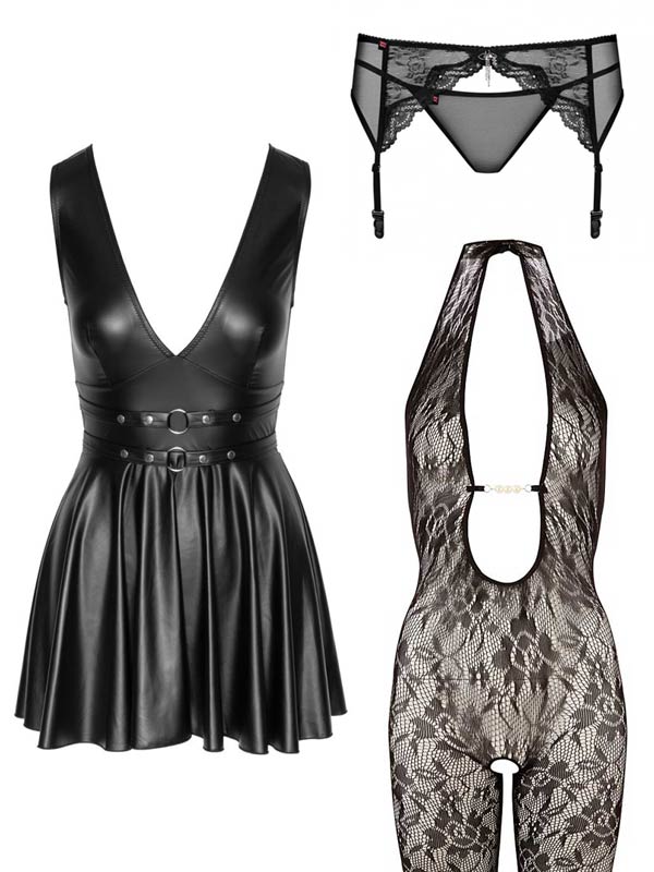 Alla sexiga kläder och erotiska plagg