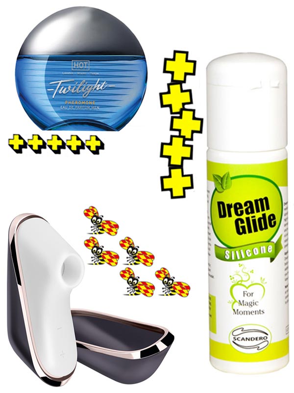 Sexleksaker och produkter som syns i media