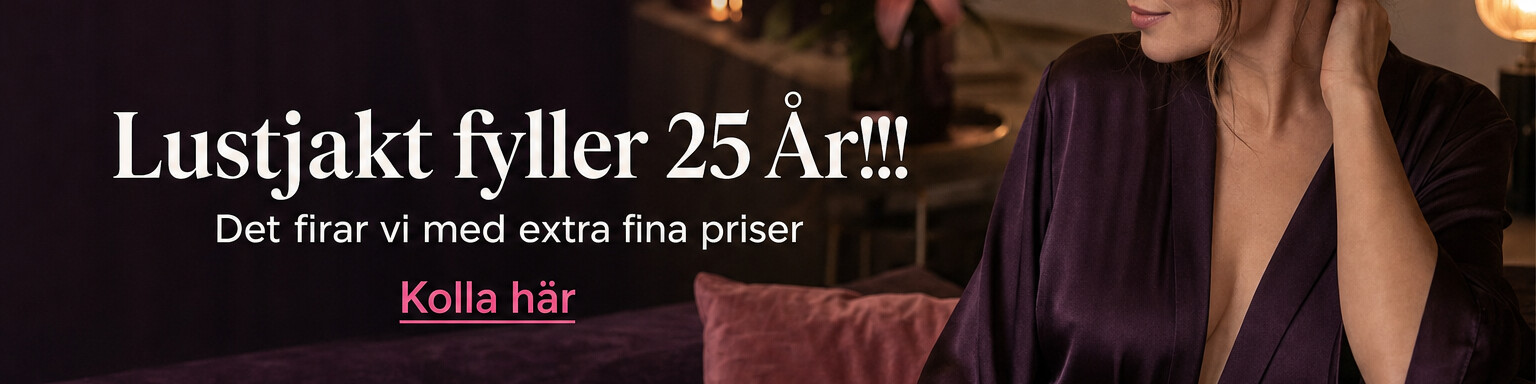 Lustjakt fyller 25 År!!! Det firar vi med extra fina priser