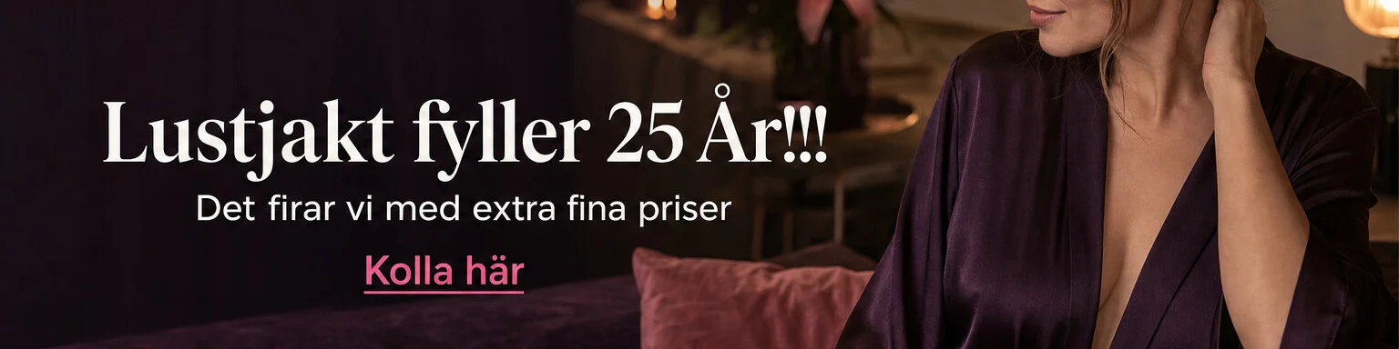 Lustjakt fyller 25 År!!! Det firar vi med extra fina priser